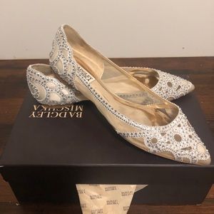 Gigi Crystal Pointed Toe Flat